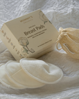 Reusable Bamboo & Cotton Breast Pads (6-Pack)