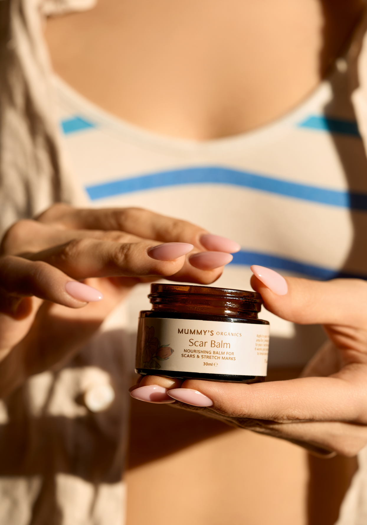 Organic Scar Balm | Nourishing Treatment for Fading Scars