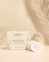 Reusable Bamboo & Cotton Breast Pads (6-Pack)