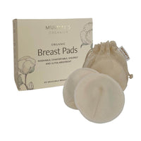 Reusable Bamboo & Cotton Breast Pads (6-Pack)
